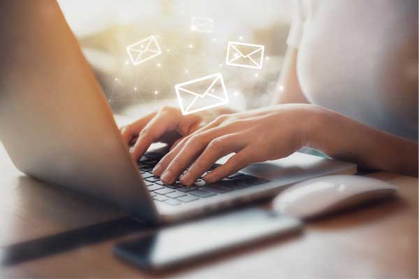 Configurazione email